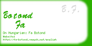 botond fa business card